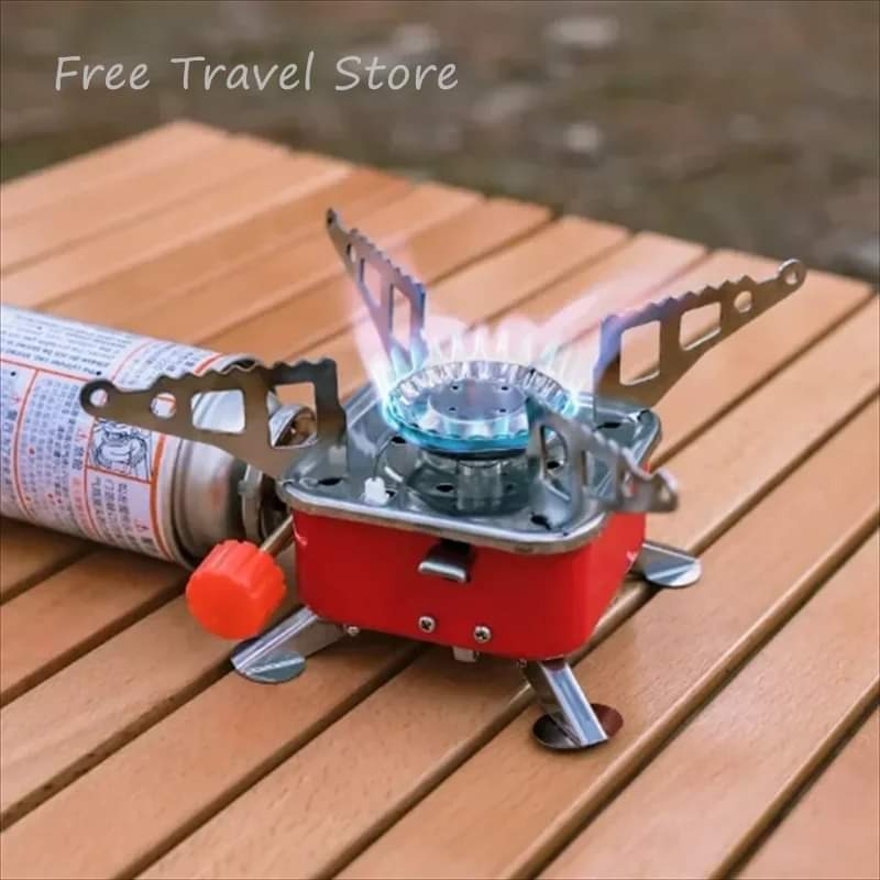 Windproof Portable Gas Stove With Free Cylinder