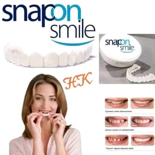 Snapon Smile Teeth Whitening Braces Set