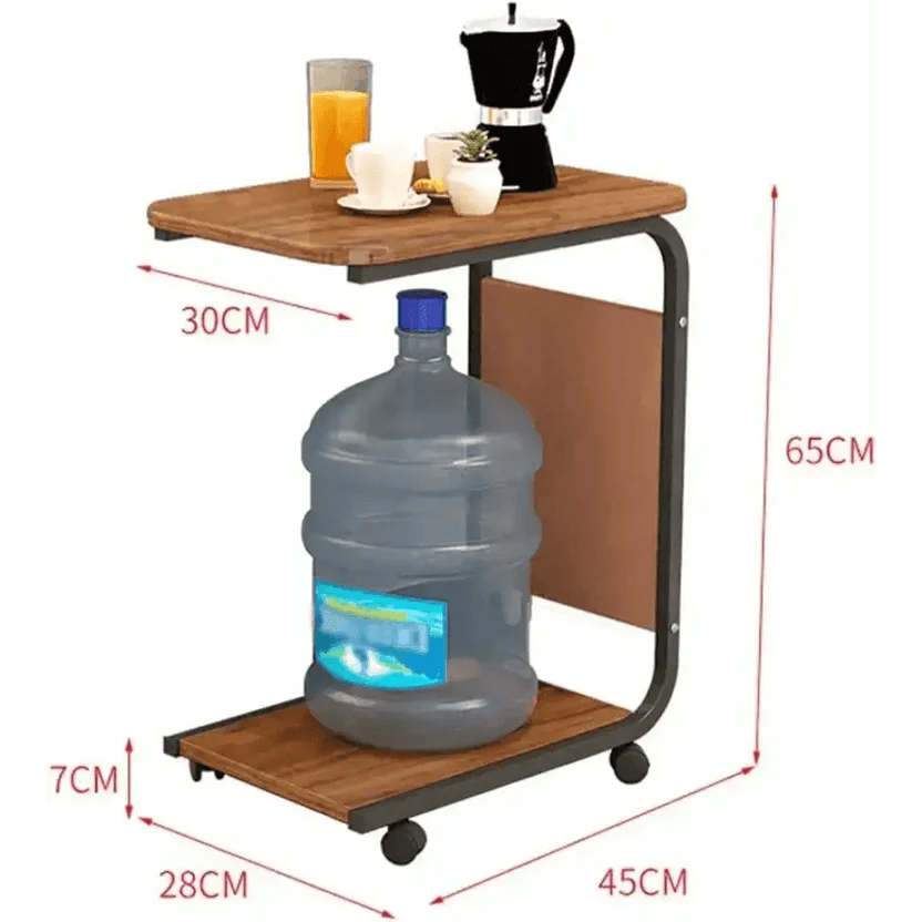Bed Side Sofa Table Movable
