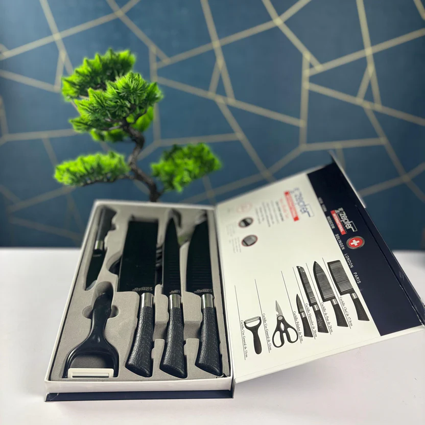 6 Pieces Knife Set Zepter Updated Model