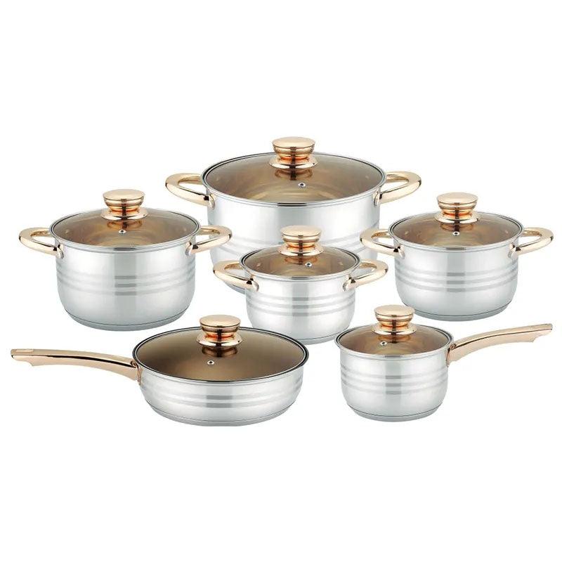 12 Pieces Cookware Set Kaisa Villa