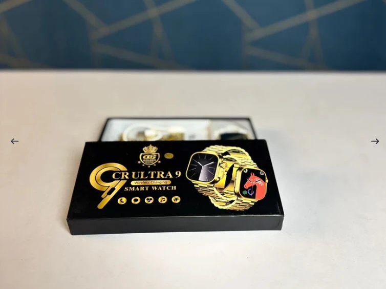 Crultra 9 Wireless Charging Smart Watch